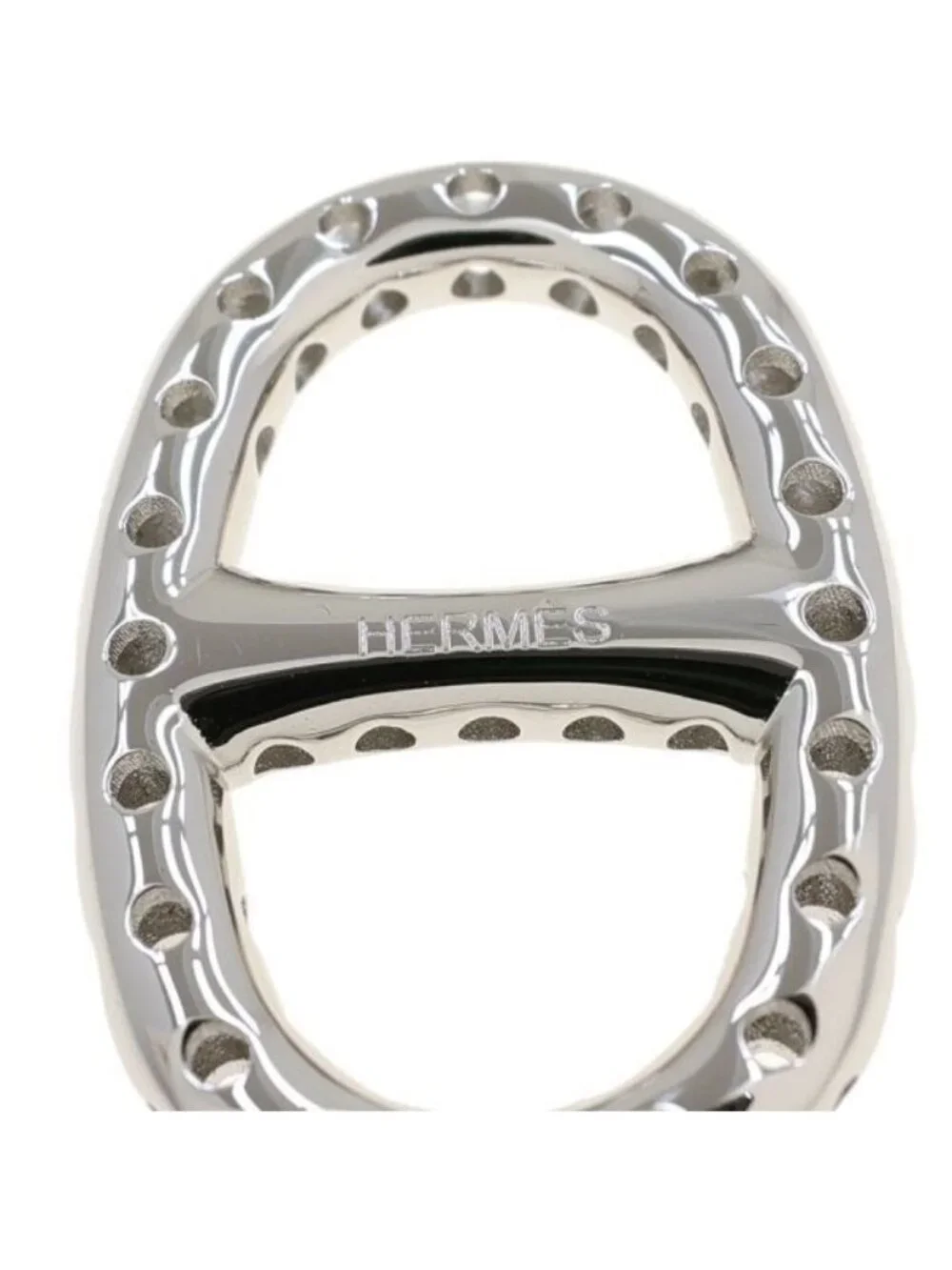 Hermes Twilly Ring Mini Chaine D'ancre Perforet